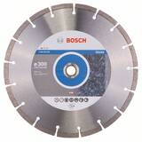 BOSCH Standard for Stone - Disc diamantat de taiere segmentat, 300x25.4/20x3.1 mm, taiere uscata