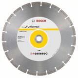 BOSCH ECO for Universal - Disc diamantat de taiere segmentat, 300x20x3.2 mm, taiere uscata