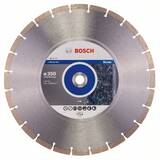 BOSCH Standard for Stone - Disc diamantat de taiere segmentat, 350x25.4/20x3.1 mm, taiere uscata