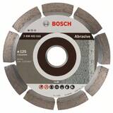Standard for Abrasive - Disc diamantat de taiere segmentat, 125x22.2x1.6 mm, taiere uscata 