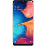 Galaxy A20e (2019), Infinity-V Display, 32GB, 3GB RAM, Dual SIM, 4G, 3-Camere, NFC, incarcare rapida 15W, White