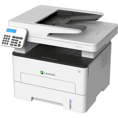 Imprimanta multifunctionala Lexmark MB2236ADW, Laser, Monocrom, Format A4, Retea, Wi-Fi, Fax, Duplex
