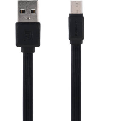 Cablu date Remax Fast Pro 2.4A USB - MicroUSB Negru RC-129m Black