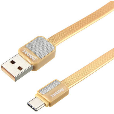Cablu date Remax Platinum USB - USB Tip C Auriu RC-044a Gold