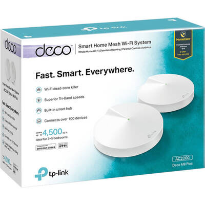 Router Wireless TP-Link Deco M9 Plus WiFi 5 2Pack