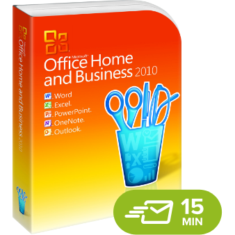 Microsoft Office 2010 Home and Business, RETAIL