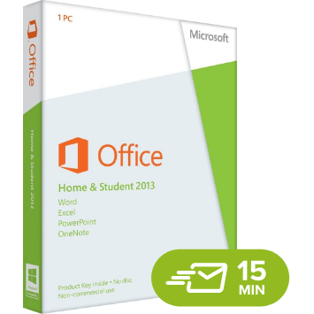 Microsoft Office 2013 Home and Student, RETAIL