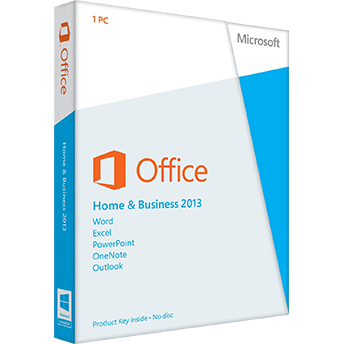 Microsoft Office 2013 Home and Business, RETAIL