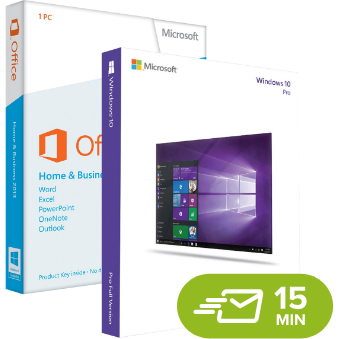 Sistem de Operare Microsoft Windows 10 Professional + Office 2013 Home and Business