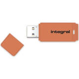 Memorie USB Integral Neon 64GB USB 2.0 Orange
