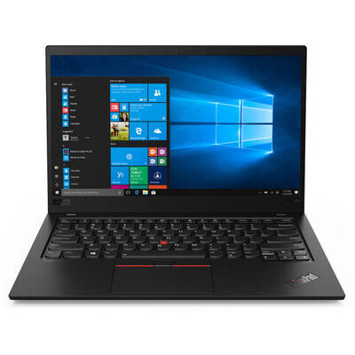 Ultrabook Lenovo 14'' ThinkPad X1 Carbon 7th gen, FHD IPS, Procesor Intel Core i7-8565U (8M Cache, up to 4.60 GHz), 16GB, 512GB SSD, GMA UHD 620, 4G LTE, FingerPrint Reader, Win 10 Pro, Black Paint