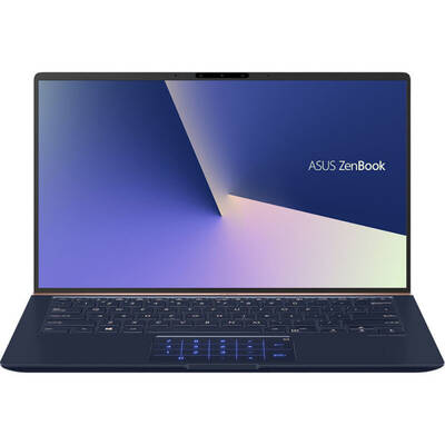 Ultrabook Asus 14" ZenBook UX433FN, FHD, Procesor Intel Core i5-8265U (6M Cache, up to 3.90 GHz), 8GB, 256GB SSD, GeForce MX150 2GB, Endless OS, Royal Blue