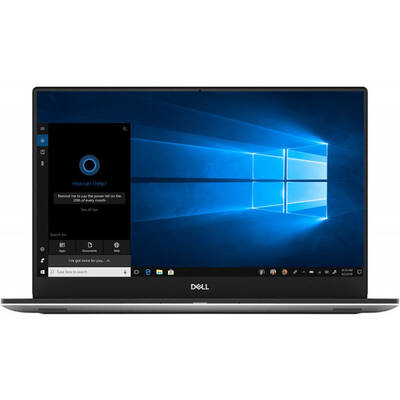 Ultrabook Dell 15.6" XPS 15 (7590) UHD OLED, InfinityEdge, Procesor Intel Core i9-9980HK (16M Cache, up to 5.00 GHz), 32GB DDR4, 2TB SSD, GeForce GTX 1650 4GB, FingerPrint Reader, Win 10 Pro, Silver, 3Yr On-site