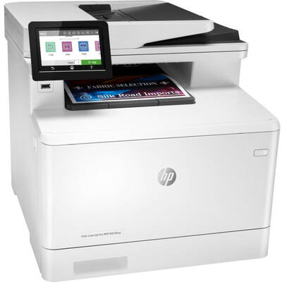 Imprimanta multifunctionala HP LaserJet Pro MFP M479FNW, Laser, Color, Format A4, Retea, Wi-Fi, Fax
