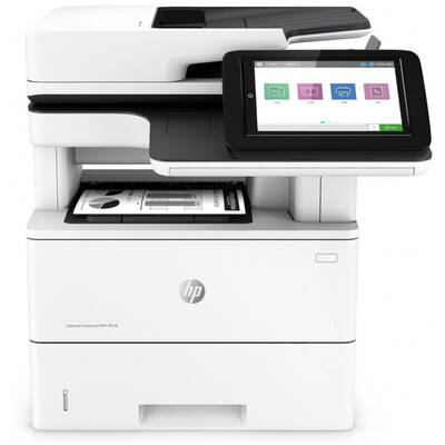 Imprimanta multifunctionala HP LaserJet Enterprise M528F, Laser, Monocrom, Format A4, Duplex, Retea, Fax