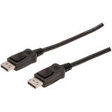 Assmann DisplayPort Male - DisplayPort Male, v1.1, 3m, negru