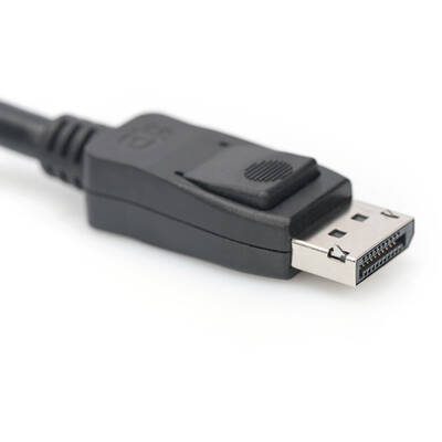 Assmann DisplayPort Male - DisplayPort Male, v1.4, 2m, negru