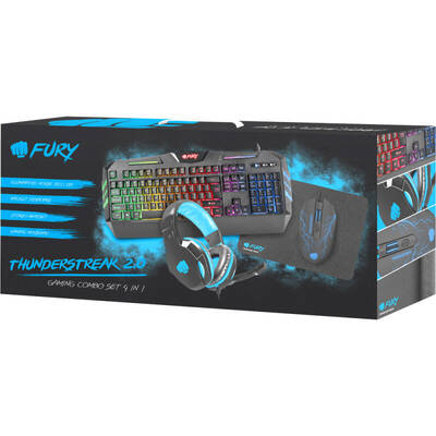Kit Periferice Fury 4 in 1 Thunderstreak 2.0