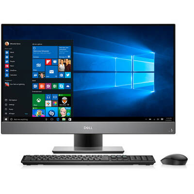 Sistem All in One Dell Inspiron 7777, 27.0'' FHD Touch, Core i7-8700T 2.4GHz, 16GB DDR4, 1TB HDD + 256GB SSD, Intel UHD 630, Win 10 Home 64bit