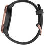 Smartwatch Garmin Vivomove HR Sport, roz-auriu, curea silicon negru, Small/Medium