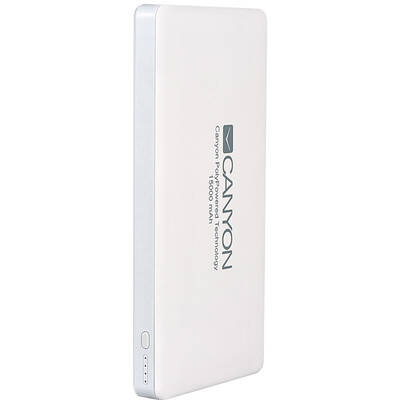 CANYON CNS-TPBP15, 15000 mAh, 2x USB, White