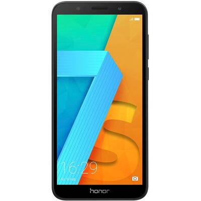 Smartphone Huawei Honor 7S, Procesor Quad-Core 1.5GHz, LCD Capacitive touchscreen 5.45", 2GB RAM, 16GB Flash, 13MP, Wi-Fi, 4G, Dual Sim, Android (Negru)