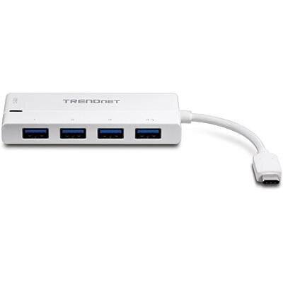Hub USB TRENDnet TD USB-C TO 4-PORT USB 3.0 TUC-H4E2