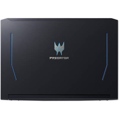Laptop Acer Gaming 17.3" Predator Helios 300 PH317-53, FHD IPS 144Hz, Procesor Intel Core i7-9750H (12M Cache, up to 4.50 GHz), 16GB DDR4, 512GB SSD, GeForce RTX 2060 6GB, Linux, Black