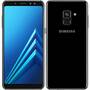 Smartphone Samsung Galaxy A8 (2018) A530, Ecran Full HD+, Gorilla Glass, Octa Core, 32GB, 4GB RAM, Dual SIM, 4G, NFC, Tri-Camera: 16 mpx + 16 mpx + 8 mpx, Senzor amprenta, Fast Charge, Black