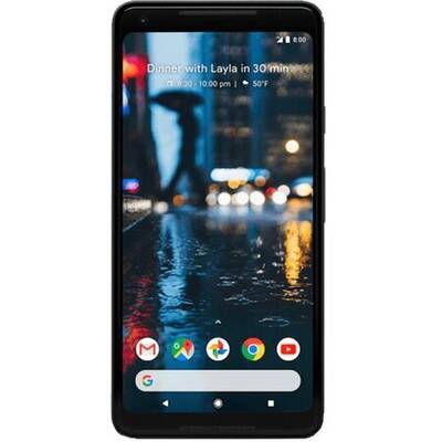 Smartphone Google Pixel 2 XL, Procesor Snapdragon 835, Octa-Core 2.35GHz / 1.9GHz, P-OLED Capacitive touchscreen 6", 4GB RAM, 128GB Flash, 12.3MP, Wi-Fi, 4G, Android (Negru)
