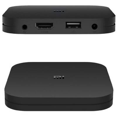 Media player Xiaomi MI TV Box S, 4K, Control Voce, Negru
