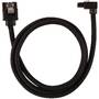 Modding PC Corsair Premium Sleeved SATA 6Gbps 60cm 90° Connector Cable — Black
