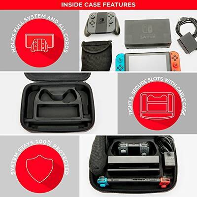 Accesoriu gaming BigBen Interactive Game Traveler Deluxe System Case Nintendo Switch