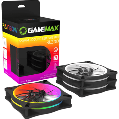 Gamemax RL300 120mm Three Fan Pack