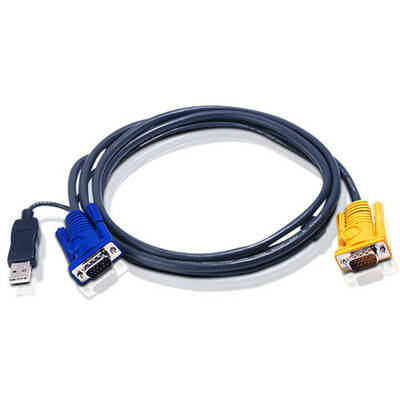 Cablu ATEN INTELLIGENT CABLE HDB15M/USBAM; 3M