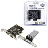 Adaptor Logilink Card PCI-Express adaptor2 x SERIAL+ 1*PAR., &quot;PC0033&quot;