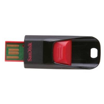 Memorie USB SanDisk Cruzer Edge 32GB negru/rosu