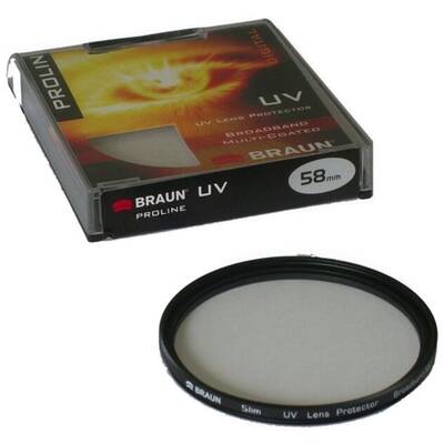 BRAUN Lentile UV Starline Filter 58 mm