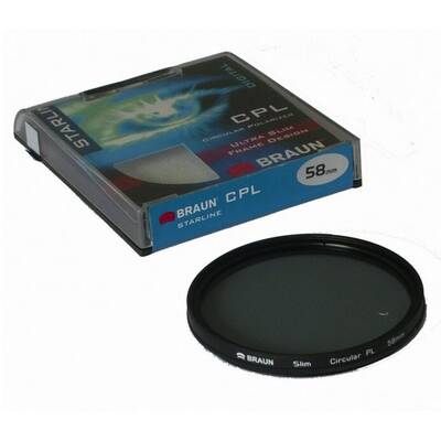BRAUN Lentile UV Starline Filter 62 mm