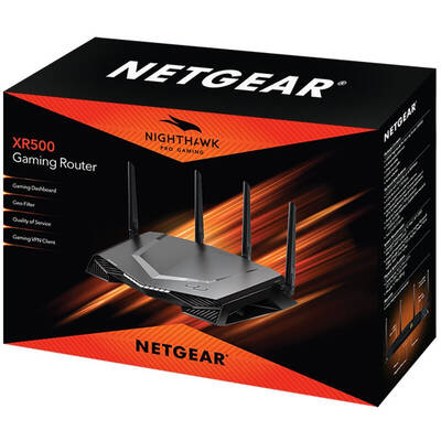 Router Wireless Netgear Gigabit Nighthawk PRO Gaming XR500 Dual-Band WiFi 5