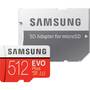 Card de Memorie Samsung EVO Plus microSDXC UHS-I U3 Clasa 10 512GB + Adaptor