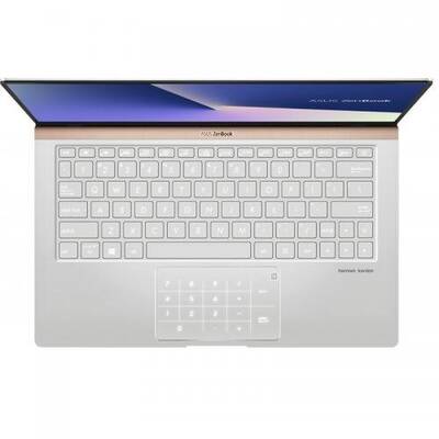 Ultrabook Asus 13.3'' ZenBook 13 UX333FA, FHD, Procesor Intel Core i7-8565U (8M Cache, up to 4.60 GHz), 8GB, 256GB SSD, GMA UHD 620, Win 10 Home, Icicle Silver