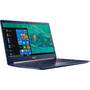 Ultrabook Acer 14" Swift 5 SF514-52T, FHD Touch, Procesor Intel Core i5-8250U (6M Cache, up to 3.40 GHz), 8GB, 256GB SSD, GMA UHD 620, Win 10 Home, Charcoal Blue
