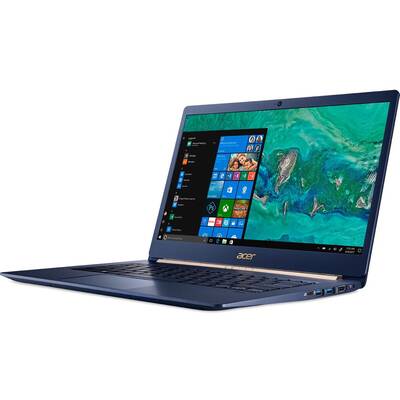 Ultrabook Acer 14" Swift 5 SF514-52T, FHD Touch, Procesor Intel Core i5-8250U (6M Cache, up to 3.40 GHz), 8GB, 256GB SSD, GMA UHD 620, Win 10 Home, Charcoal Blue