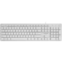 Tastatura Natec Keyboard Discus SLIM White, USB, US Layout