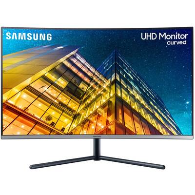 Monitor Samsung LED Curbat LU32R590CWUXEN 31.5 inch 4ms Dark Blue Gray