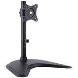 Monitor Stand, 1xLCD, max. 27'', max. load 15kg,  adjustable and rotated 360