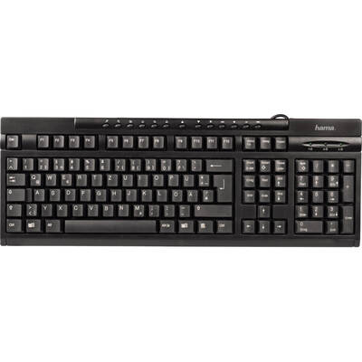 Tastatura Hama Tastatura AK- 20 negru, R9011288