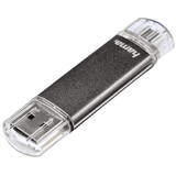 Memorie USB HAMA Memorie LaetaTwin,USB2.0,128GB, 114872