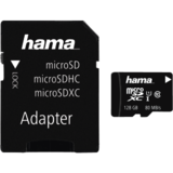 Hama Card microSDXC128GB,c10+ad.mob, 124158